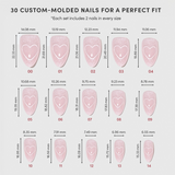 Glamnetic - Soulmate Energy Press-On Nails | Short Almond Pink Magnetic