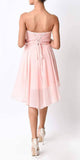 CLEARANCE - Cinderella Divine 7456 Short A-Line Strapless Chiffon Dress (Size 12)