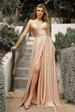 Cinderella Divine 7485C Sweetheart Neckline Soft Satin A-Line Formal Dress