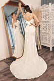 Cinderella Divine 7487W Fitted Satin Dress Cowl Neckline Open Tie Back