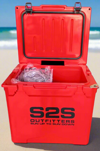 Wheeled Coolers 42QT Red - S2S Outfitters
