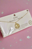 Zodiac Symbol Gold Dipped Necklace