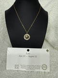 Zodiac Symbol Gold Dipped Necklace