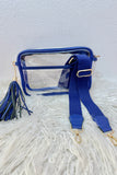 Clear Stadium Bag with Tassel