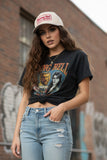 Raising Hell Since Forever Camo Trucker Hat