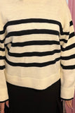 Effortless Chic Stripe Pullover Sweater