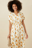 Golden Hour Garden Midi Dress
