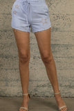 Super Star Embroidered Shorts