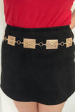 Southern Belle Concho Chain Belt