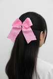 Love Letter Heart Bow Hair Clip