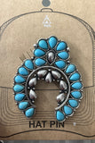 Navajo Turquoise Stone  Hat|Cap Pin