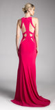 Cinderella Divine 84222 Floor Length Prom Dress with Cut Outs