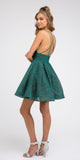 CLEARANCE - Juliet 850 Short V-Neck A-Line Dress with Pockets (Size Small)