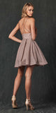 CLEARANCE - Juliet 850 Short V-Neck A-Line Dress with Pockets (Size Small)