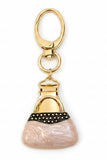 Golden Glam Hat Clip Bag Charm