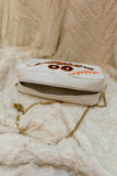 Go Astros Beaded Game Day Crossbody Bag