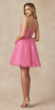Juliet 860 Short Floral Applique BaDoll Dress