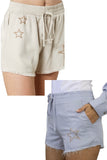 Super Star Embroidered Shorts