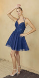 Juliet 864 Leaf Lace Embroidered Bodice Glitter Tulle Dress