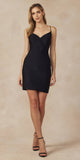 Juliet 869 Corset-Back Bodycon Homecoming Party Dress
