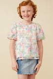 Pastel Petal Mommy + Me Mesh Top