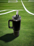 Soccer Tumbler-Black (40oz)