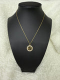 Zodiac Symbol Gold Dipped Necklace