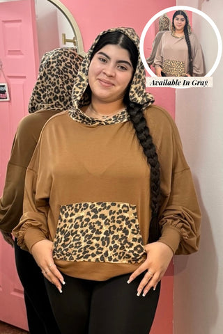 Leopard Lounge Hoodie