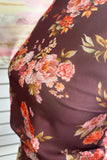 The Spring Bloom Floral Printed Long Sleeve Mesh Top