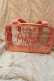 H-Town Baseball Mama Clear Stadium Bag