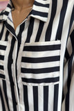 Boss Babe Power Stripe Button Down