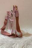 Blush Babe Clear Crossbody Bag