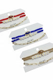 Game Day Darling Bracelet Stack