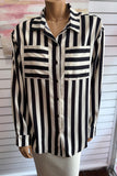 Boss Babe Power Stripe Button Down
