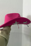 Moon Star Cowgirl Crystal Brim Hat