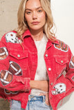 Football Season Corduroy Jacket