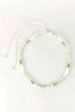 Green Seed Bead Necklace