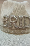 My Last Rodeo Bride Pearl Cowgirl Hat