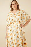 Golden Hour Garden Midi Dress