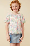 Pastel Petal Mommy + Me Mesh Top
