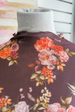 The Spring Bloom Floral Printed Long Sleeve Mesh Top