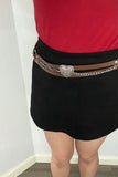 Rodeo Sweetheart Heart Buckle Belt