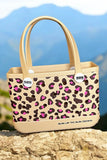 Venture Sack Tan & Pink Leopard Small -S2S Outfitters