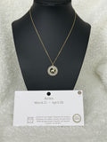 Zodiac Symbol Gold Dipped Necklace