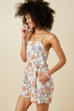 Curvy Blooming Romance Floral Romper