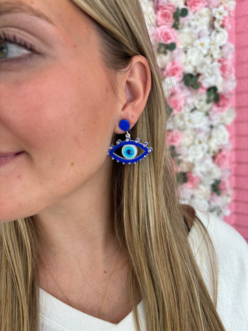 Evil Eye Earrings