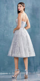 Andrea & Leo A0823 Illusion Bodice Short Prom Dress with Corset Back