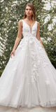 Andrea & Leo A1028W Gardenia A-Line Wedding Gown