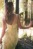 Andrea & Leo A1362 Dress Beaded Sheath Formal Gown