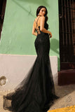 Nox Anabel A1376 Long Fitted Mermaid Gown Open Lace Up Back